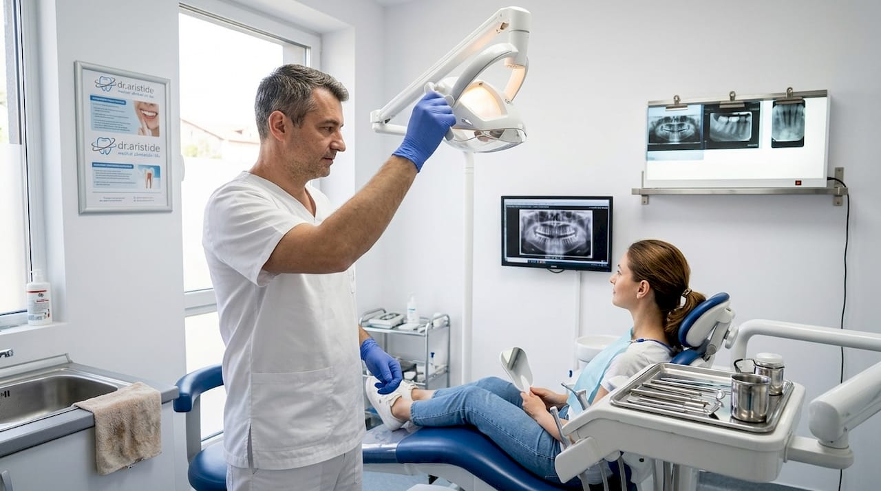 Evaluare stomatologică pentru stabilirea posibilității unui implant dentar