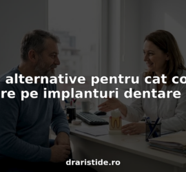 Consultație stomatologică într-un cabinet modern, luminos și primitor