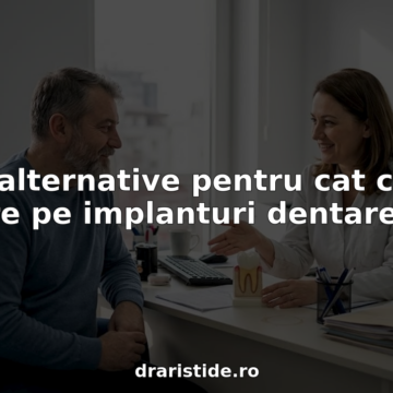 Consultație stomatologică într-un cabinet modern, luminos și primitor